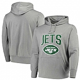 New York Jets Nike Sideline Property Of Performance Pullover Hoodie Gray,baseball caps,new era cap wholesale,wholesale hats